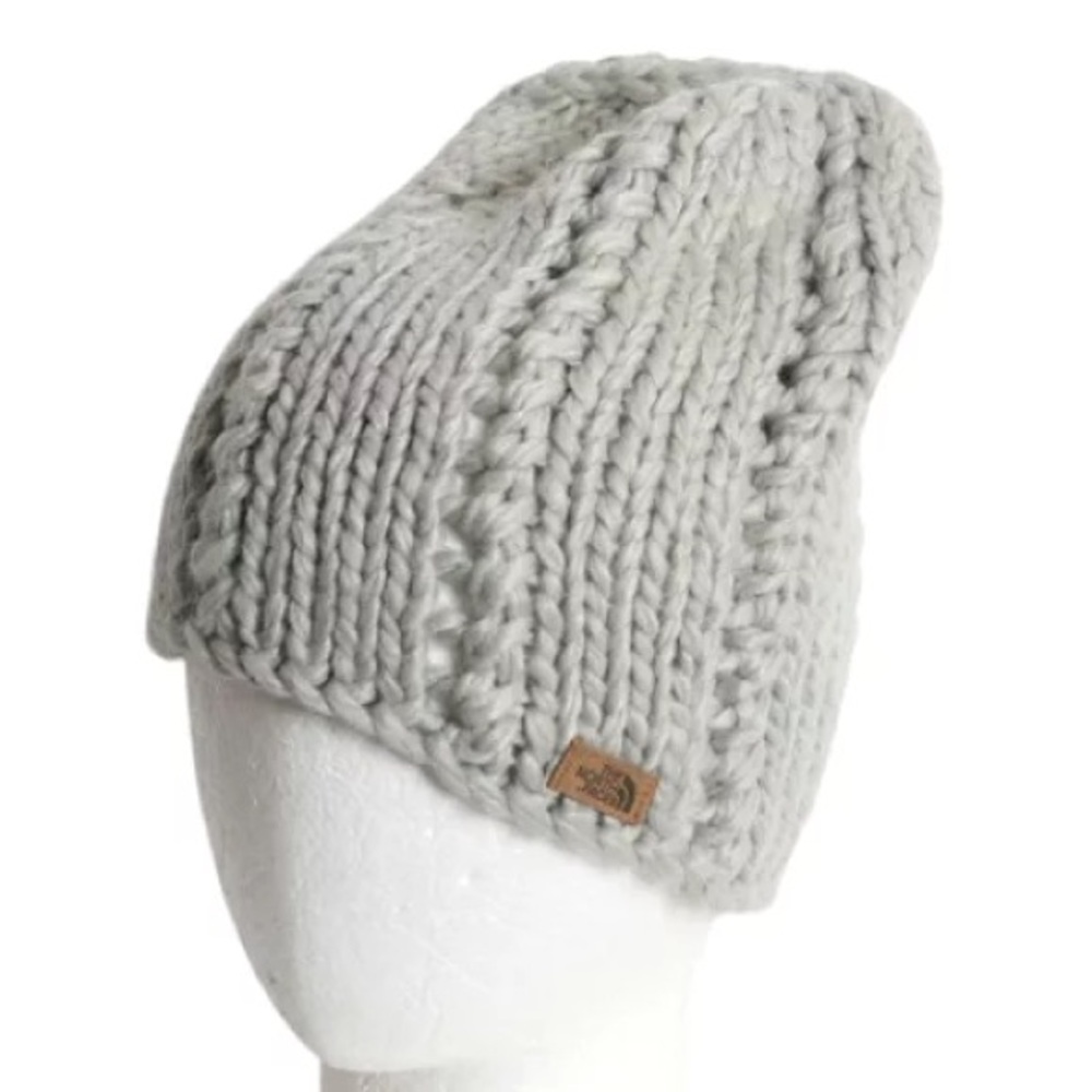 The North Face Gray Knit Beanie